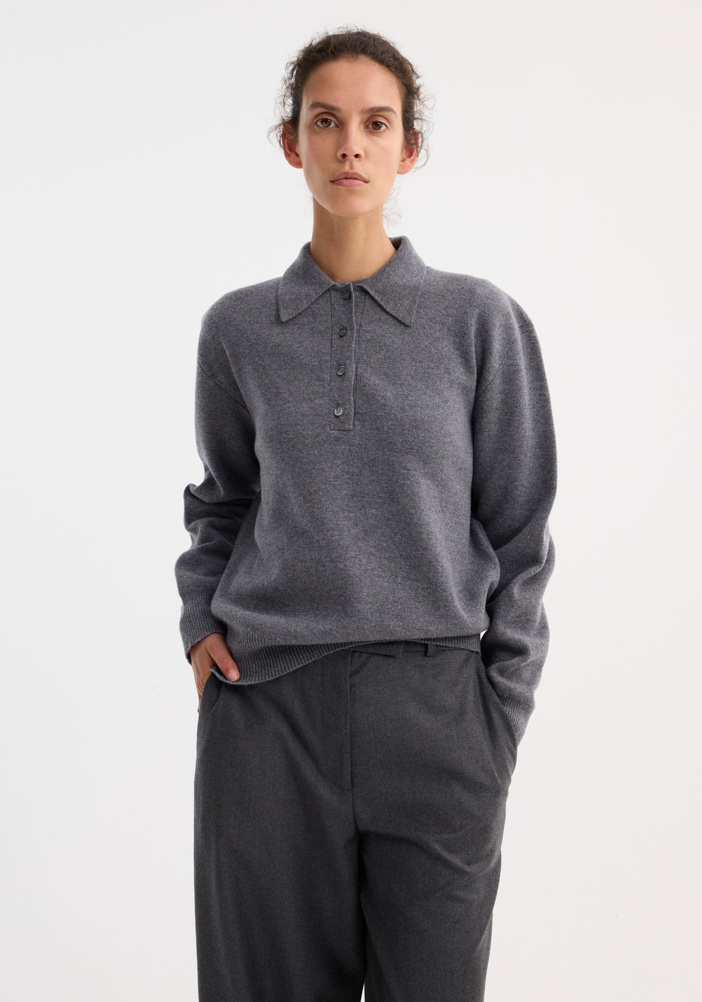 Compact Knitted Polo