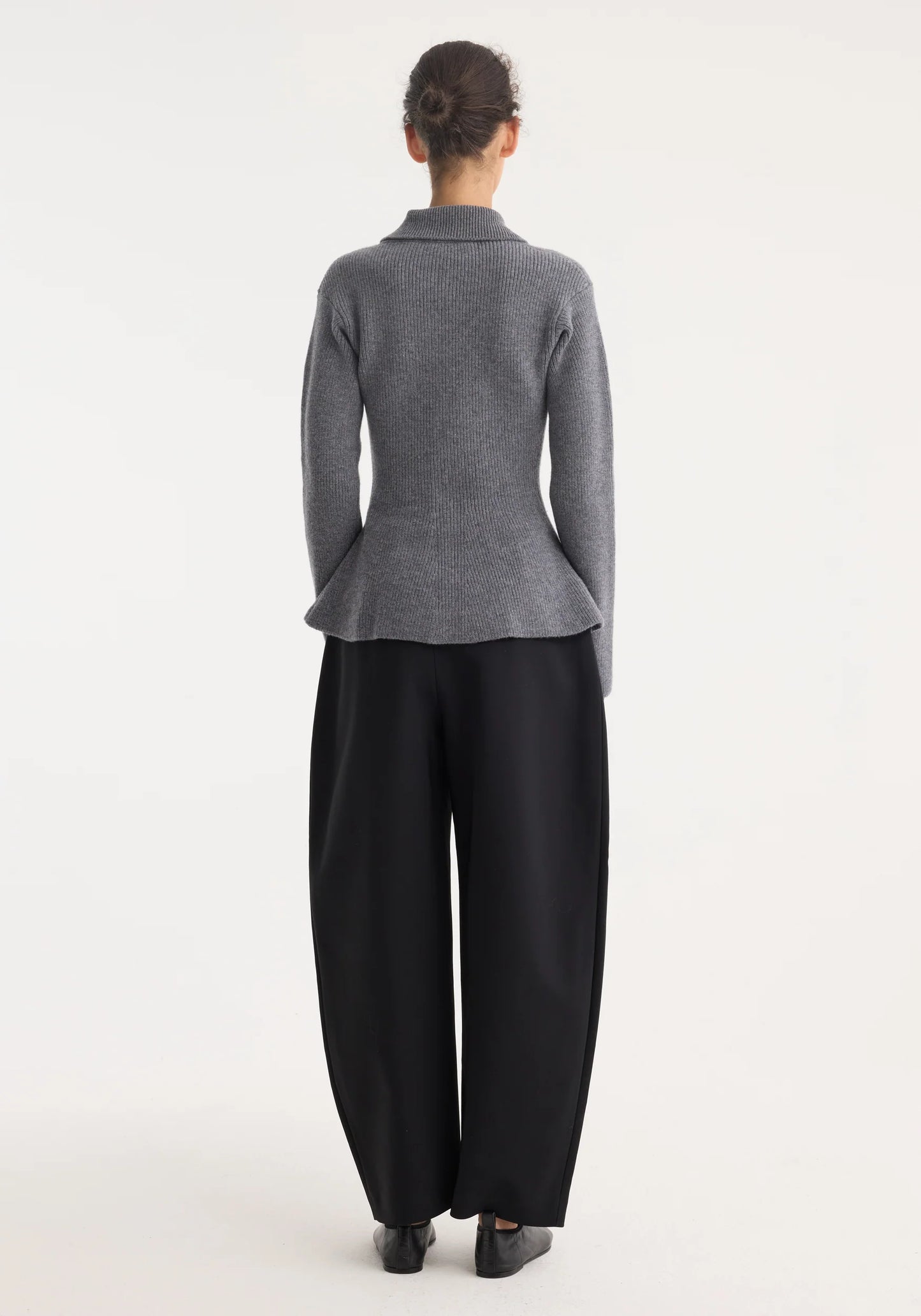 Waisted Rib Cardigan