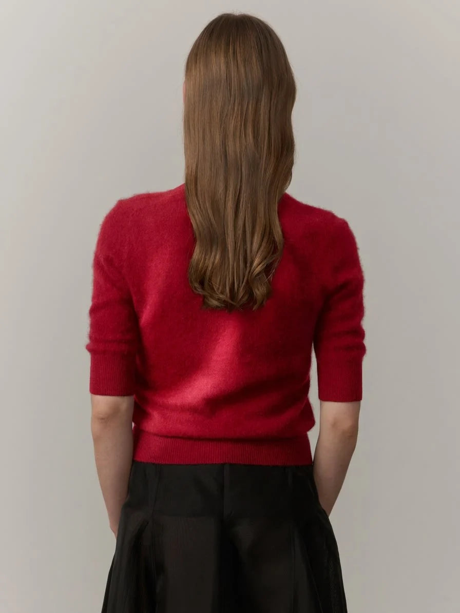 Back view of the knit