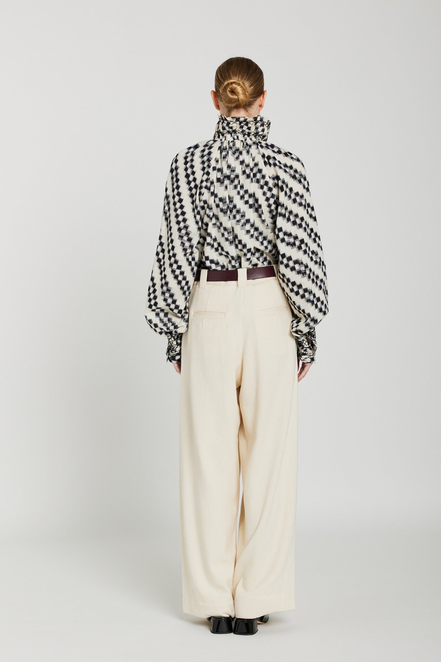 Abril Blouse in Ikat