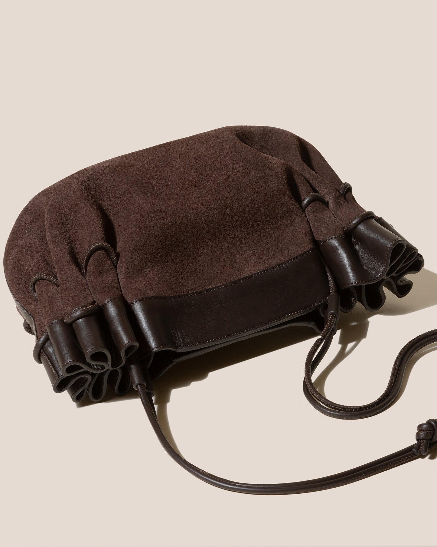 Arta Suede Dark Brown Bag