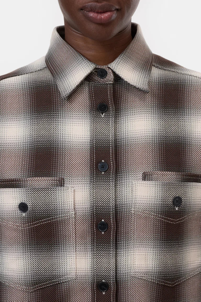 Cropped Oversized Shirt