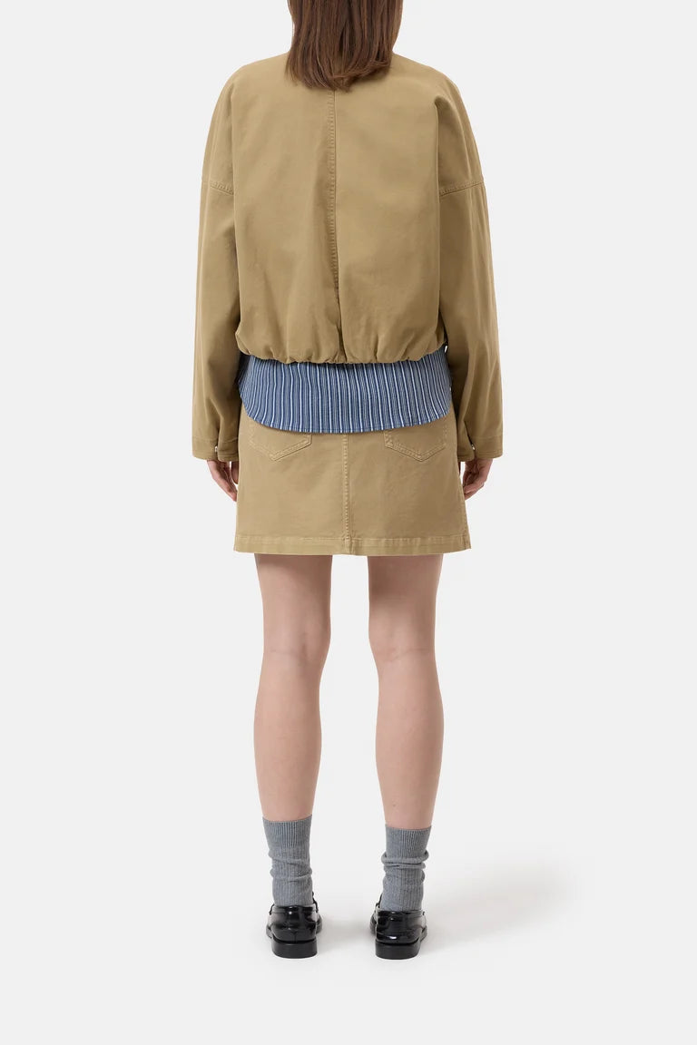 Cotton-twill Jacket Urban Beige