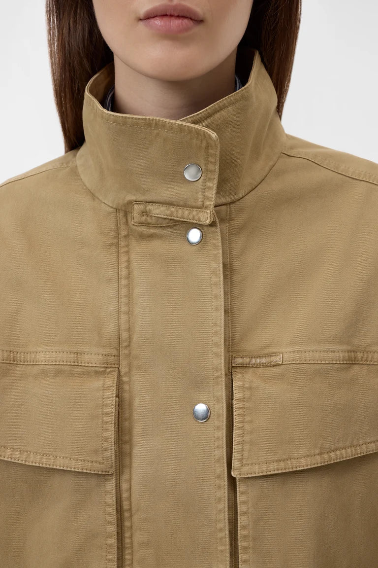Cotton-twill Jacket Urban Beige