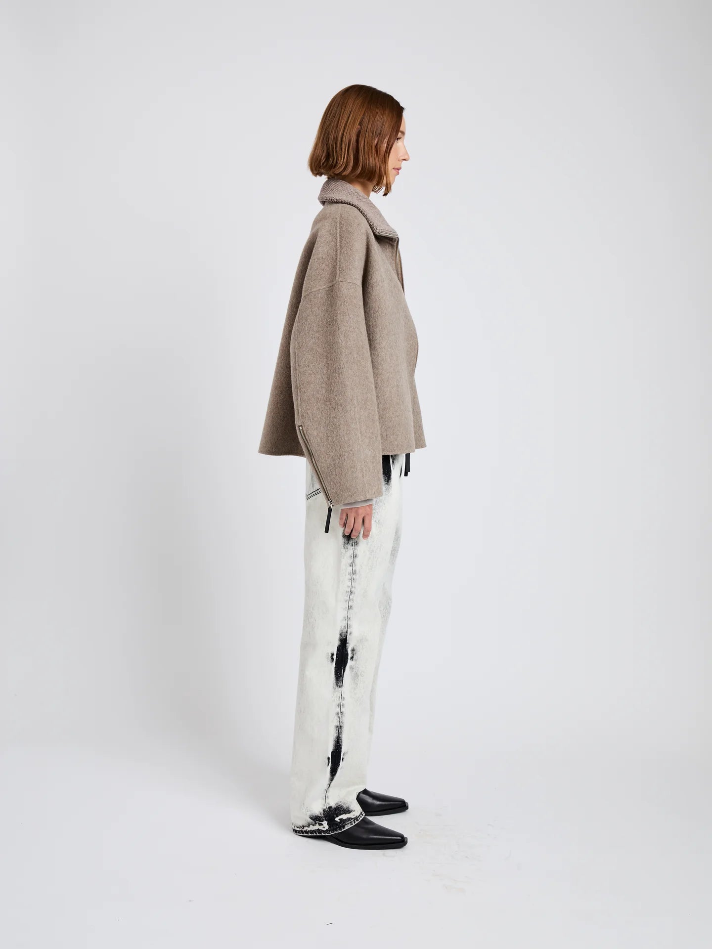 Carina Jacket in Splittable Wool
