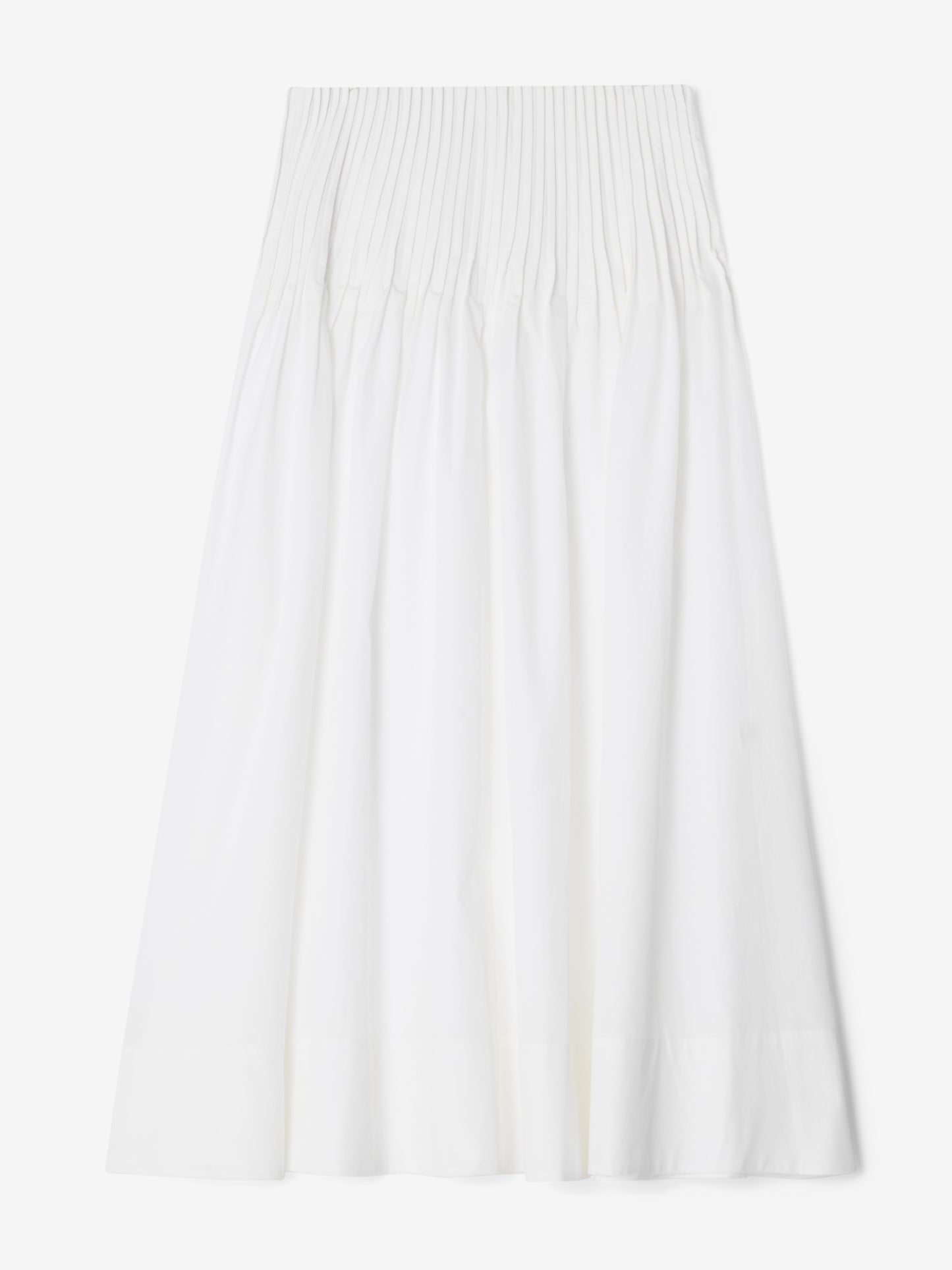 Poplin Maxi Skirt