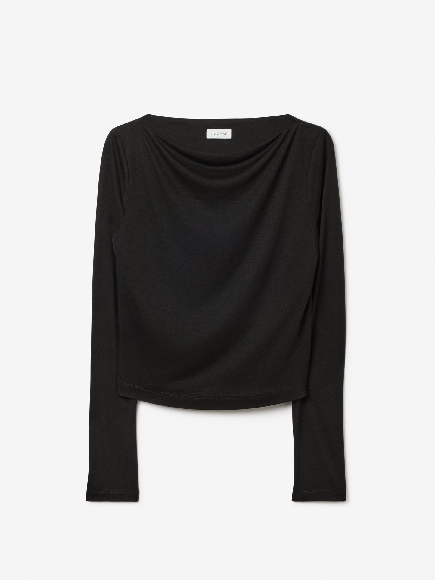 Ls square neck top in black