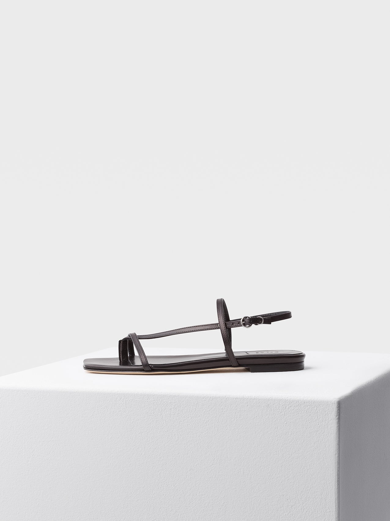 Ella Leather Toe-Post Sandals