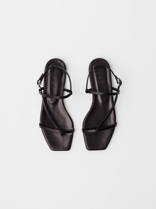 Ella Leather Toe-Post Sandals