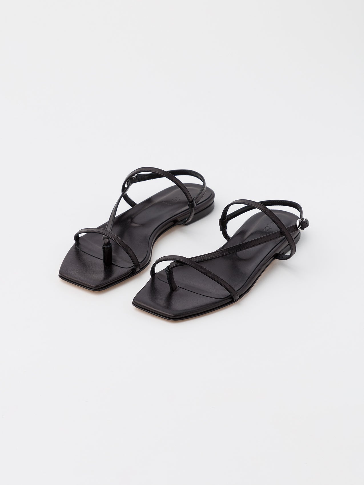 Ella Leather Toe-Post Sandals
