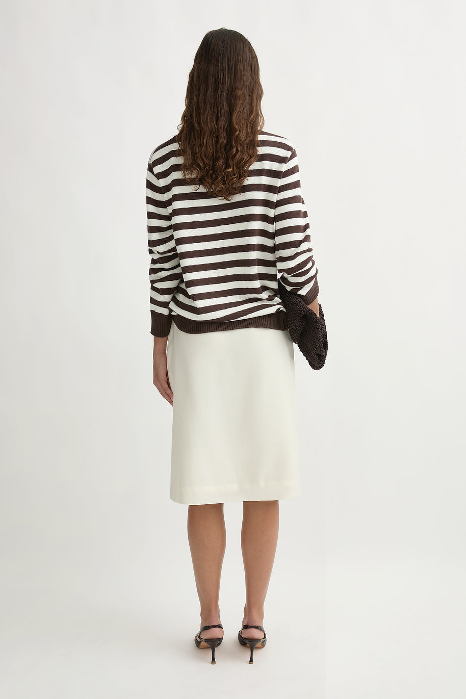 Lara striped cotton sweater