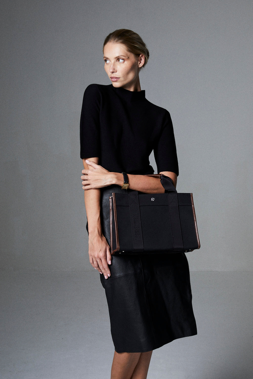 Rue de Vereuil Traveller M - Black Rive Droite Bag