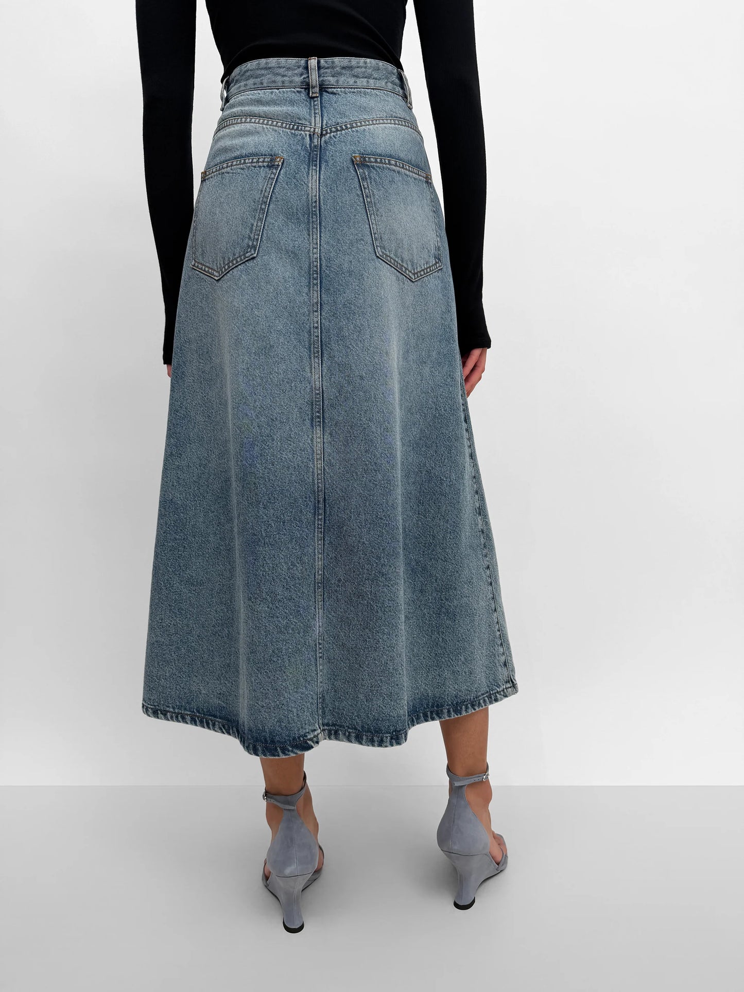 London Denim Skirt