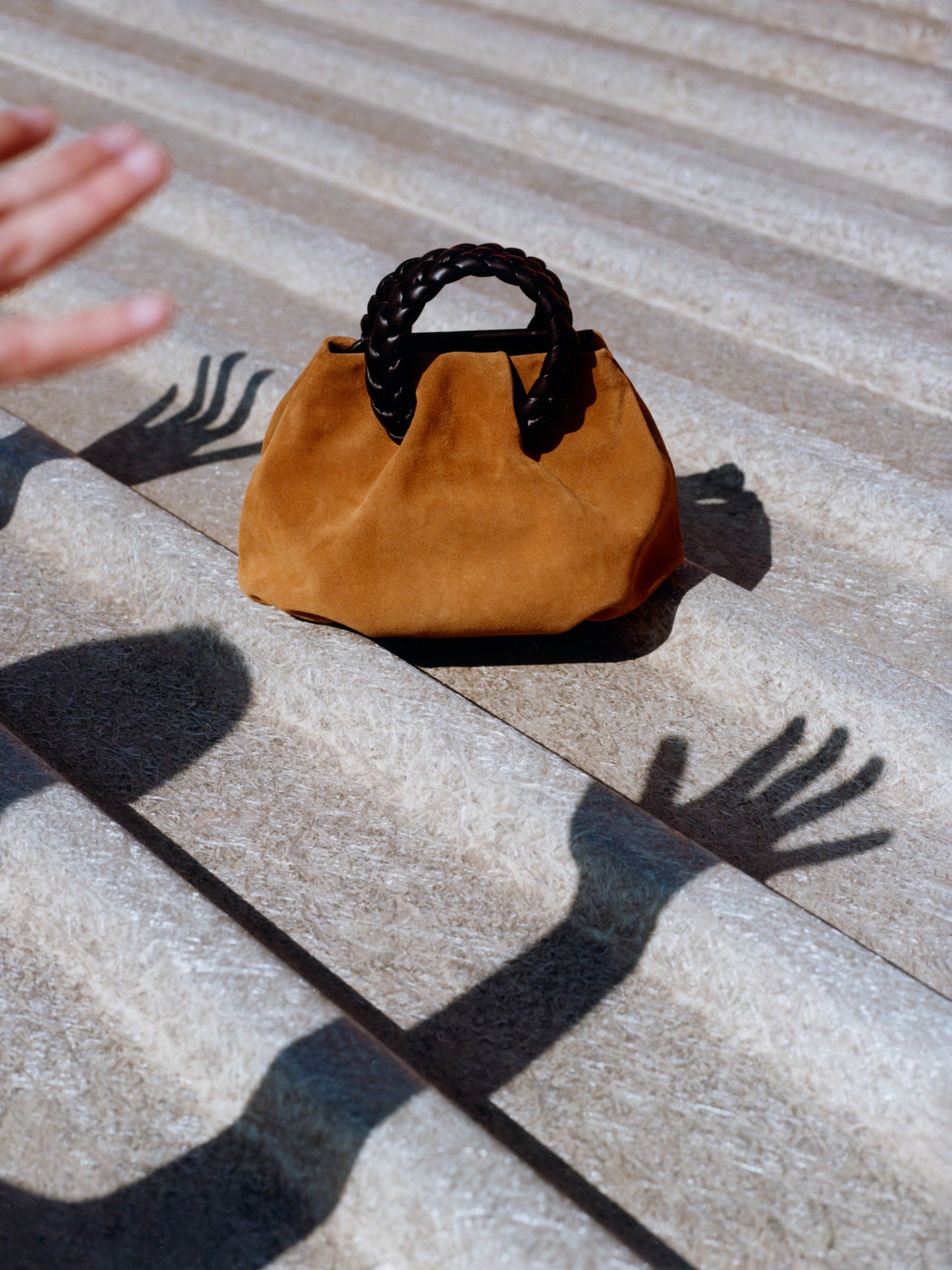 Bombon M Suede Bag