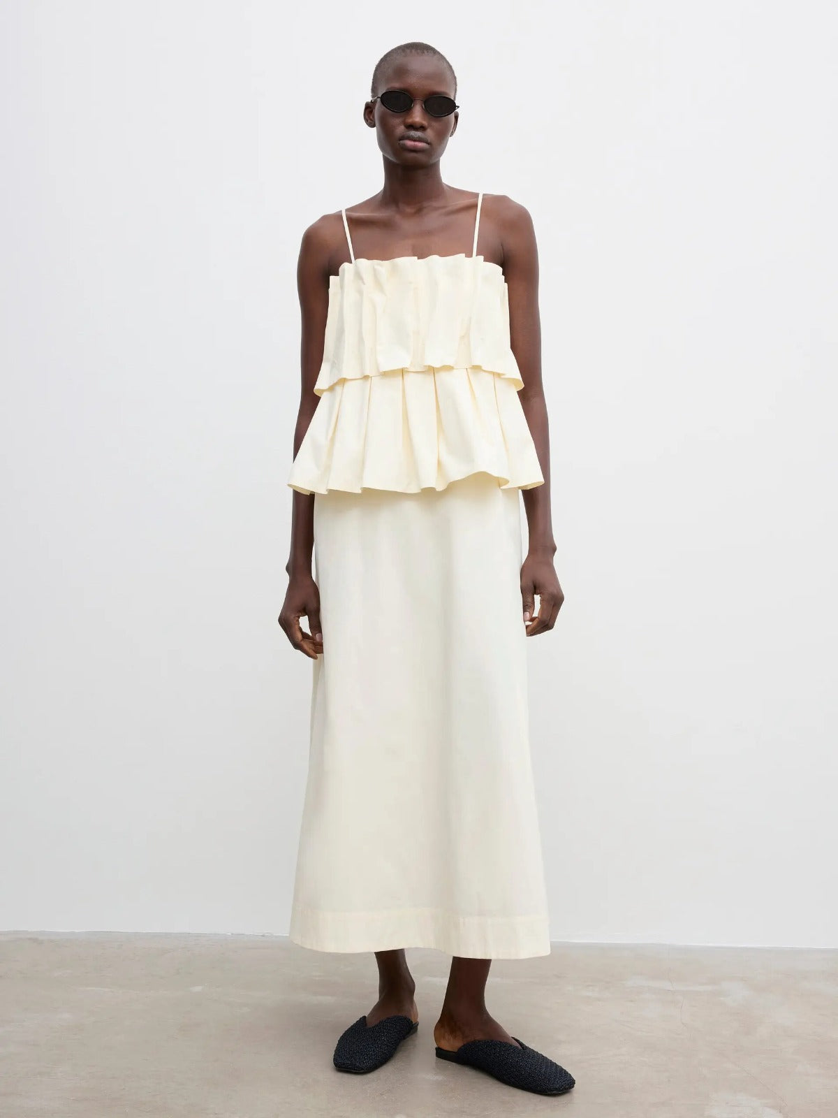 Sculpted Strap Dress