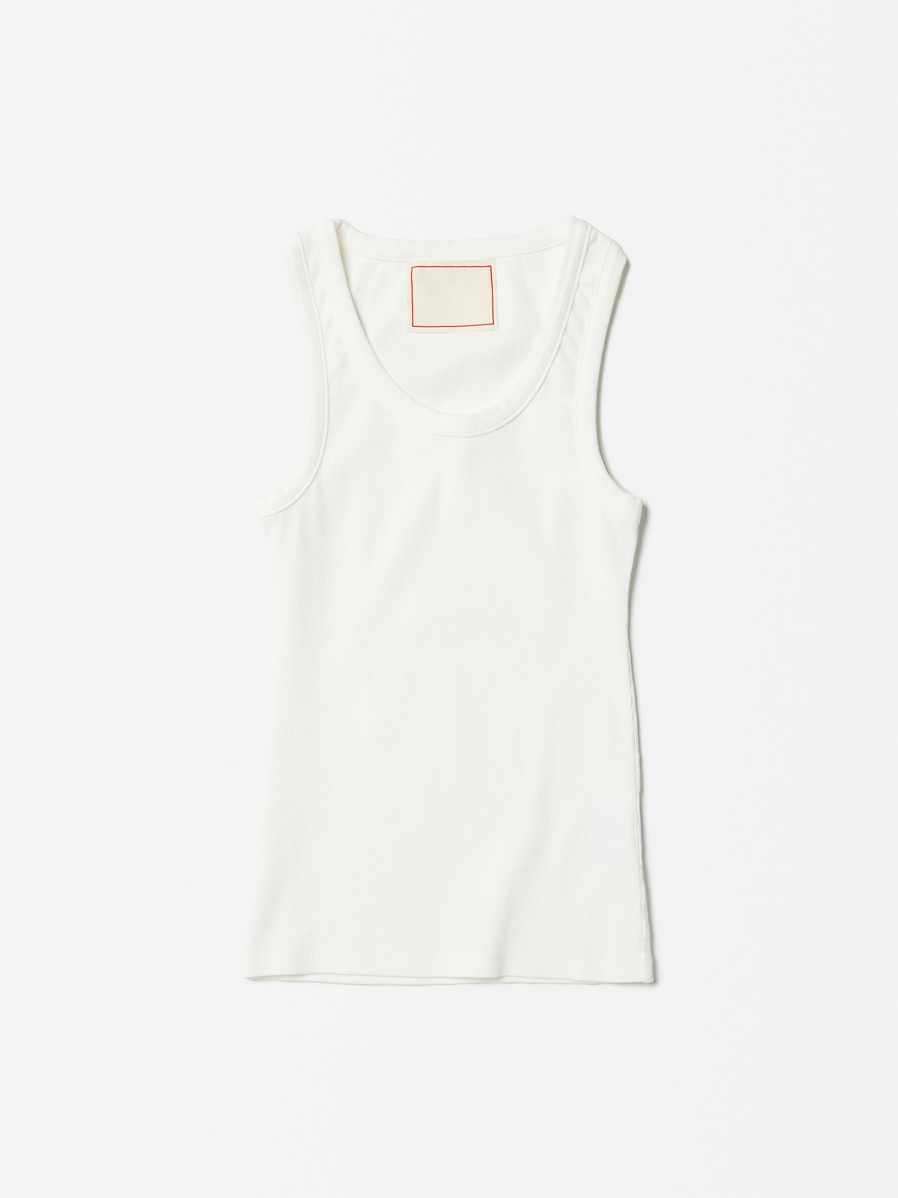 Jeanerica Tank Top White