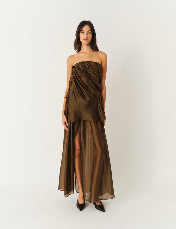 Gilian Bustier Espresso
