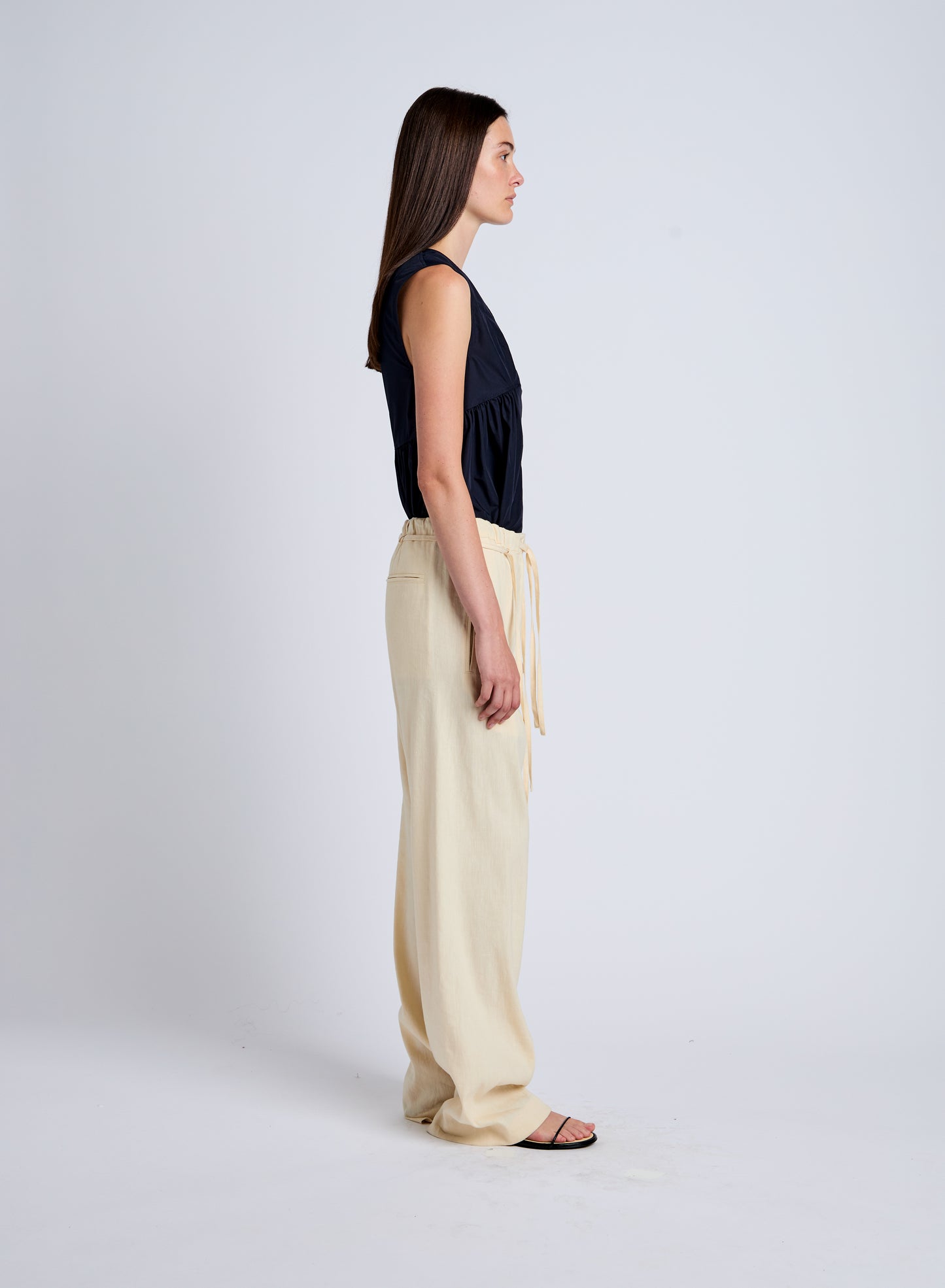 Magnus Pant in Linen Slub