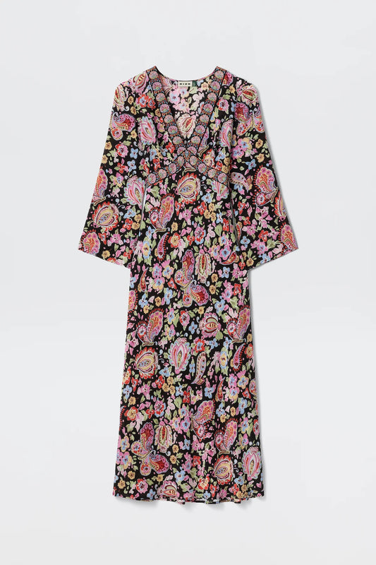 Tania Dress Black Floral