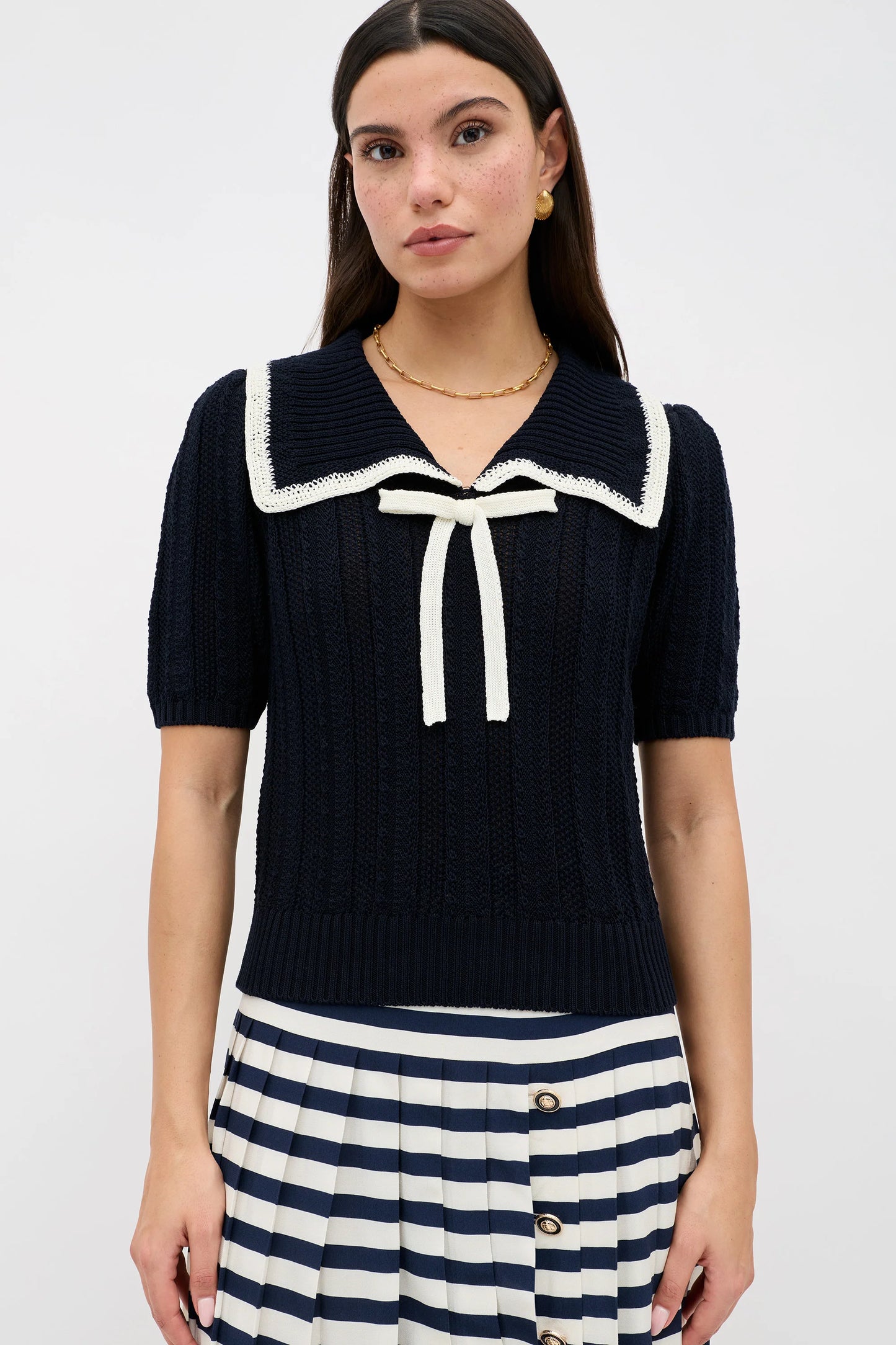 Pippa knitted top