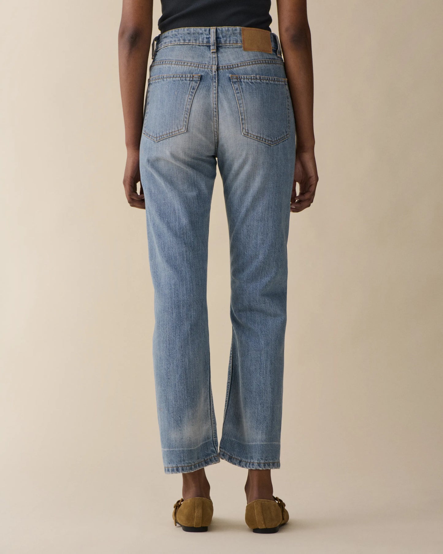 Sisli Cropped Light Blue Righe