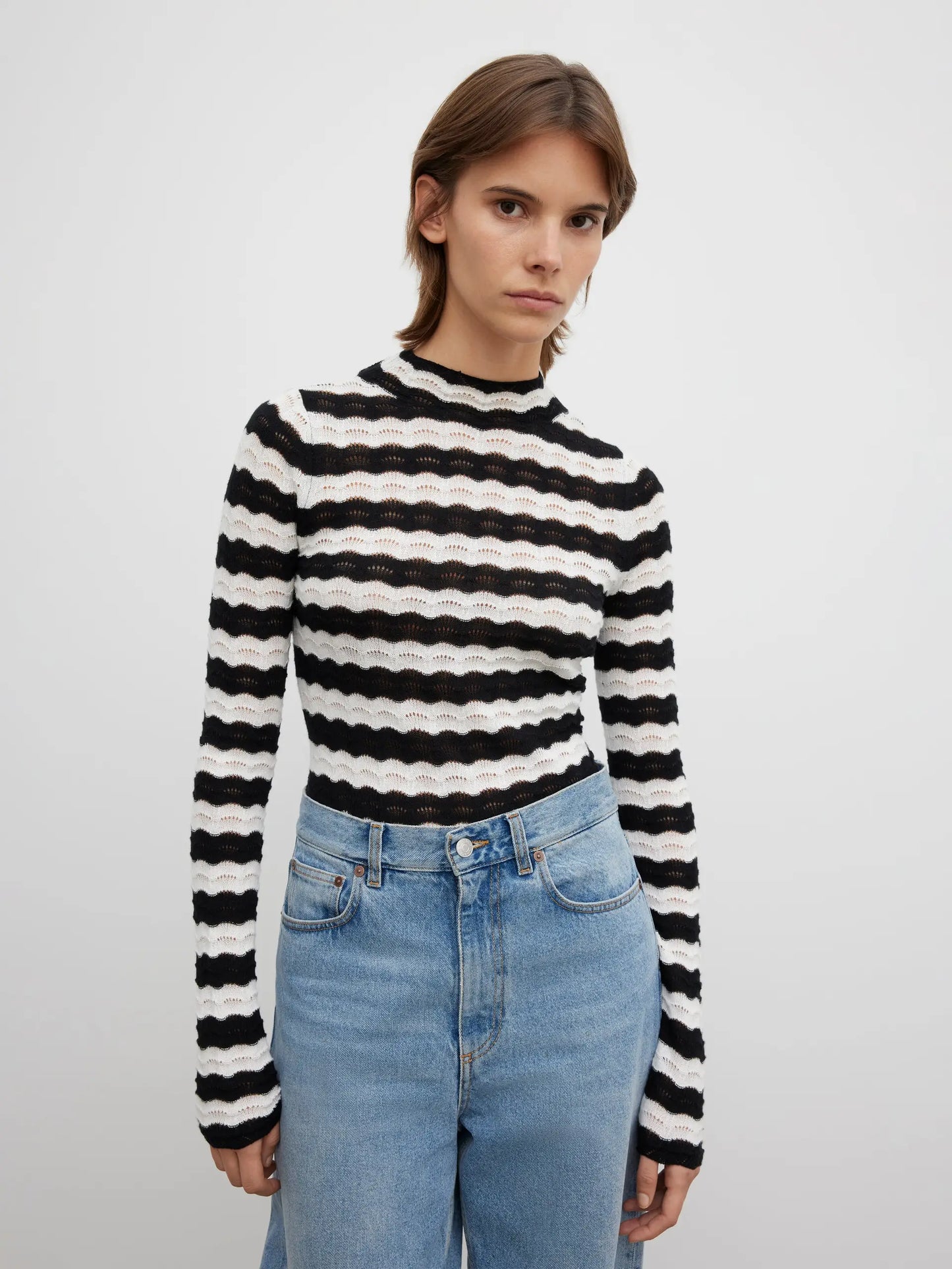 Lace Knit Top