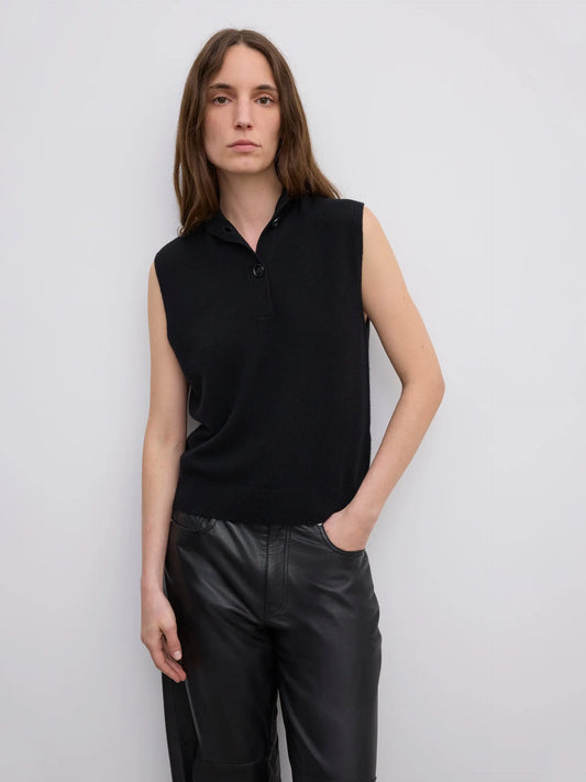 Sleeveless Knit Top