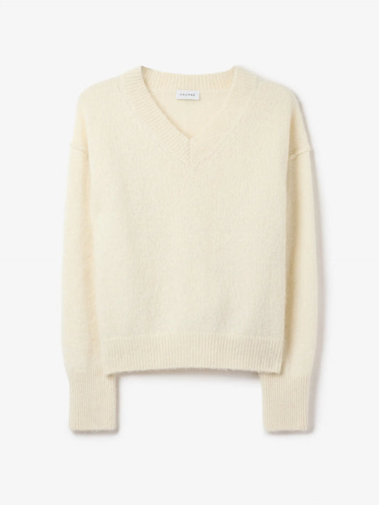 V-Neck Alpaca Knit