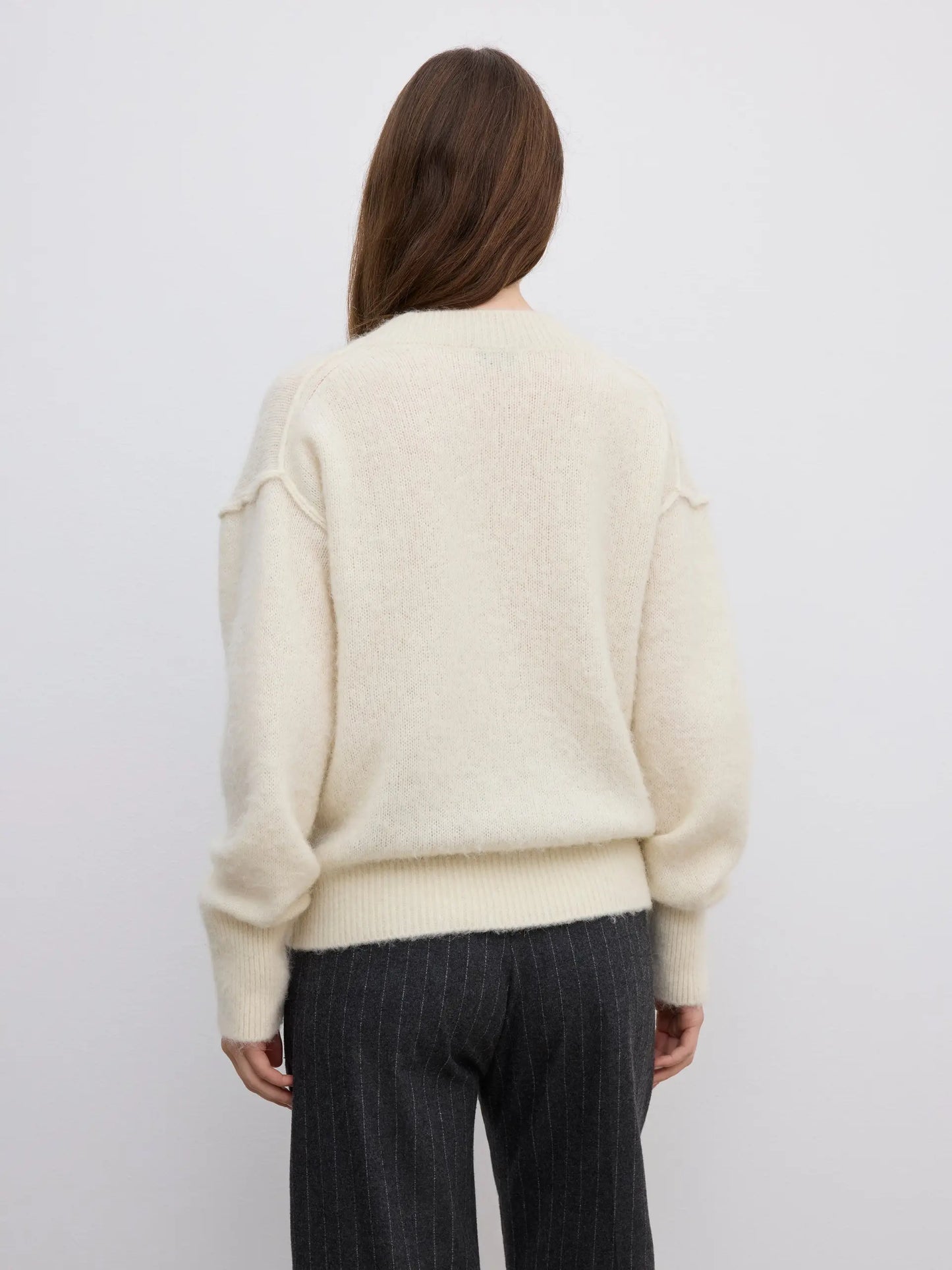 V-Neck Alpaca Knit