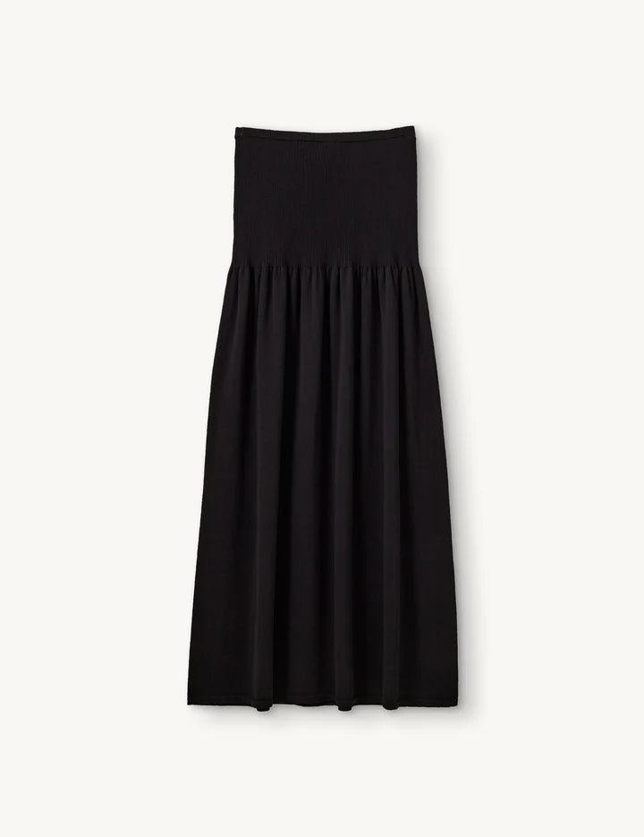 Black skirt on a white background