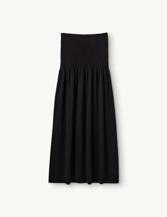 Black skirt on a white background
