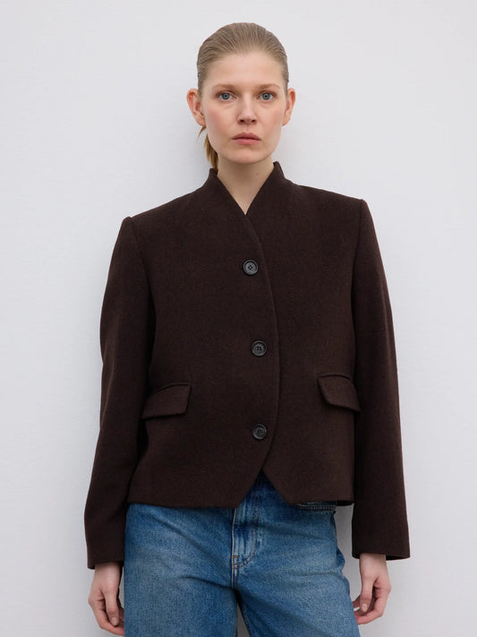 Short Curved Jacket