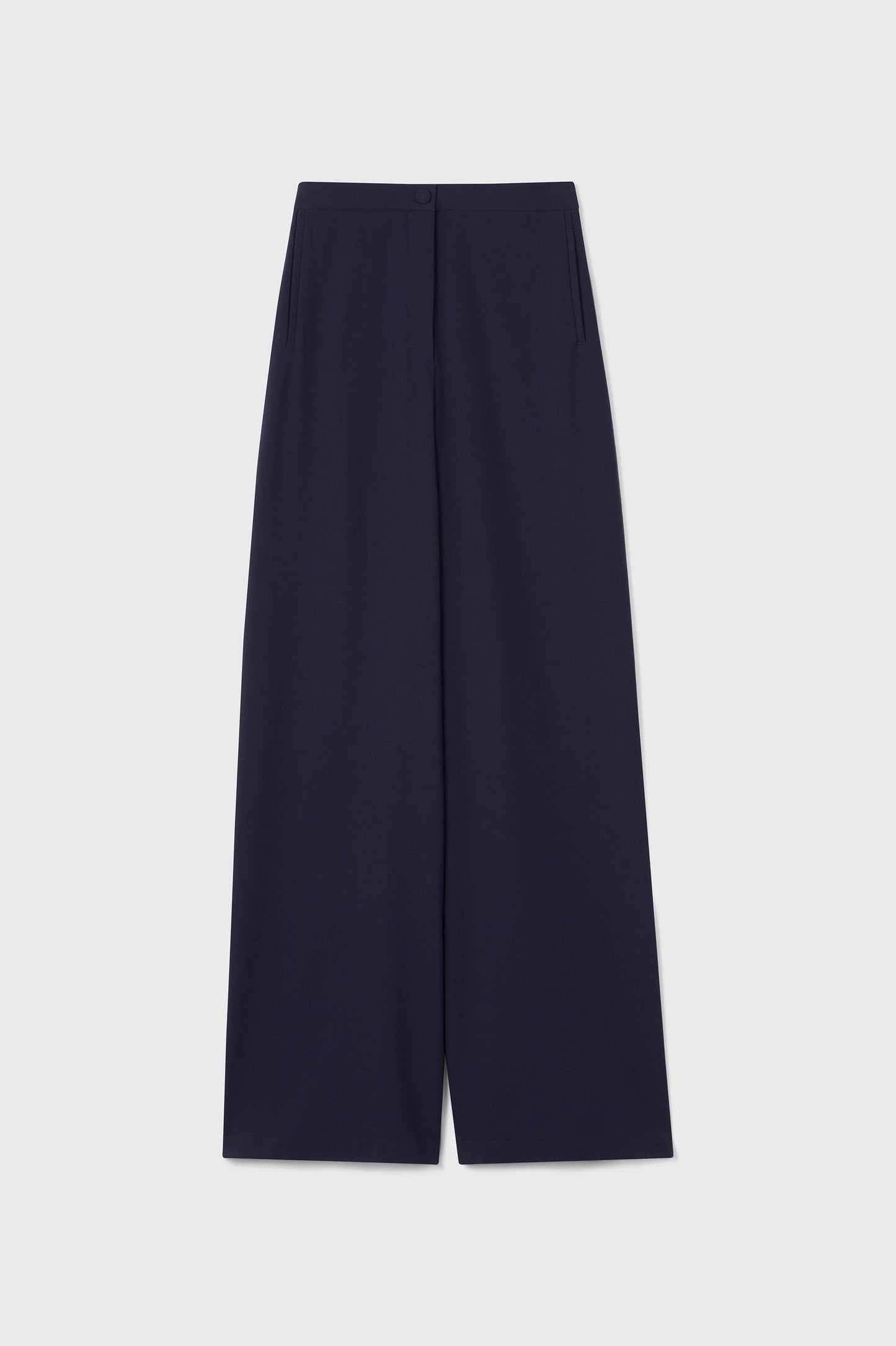 navy pants on a plain background