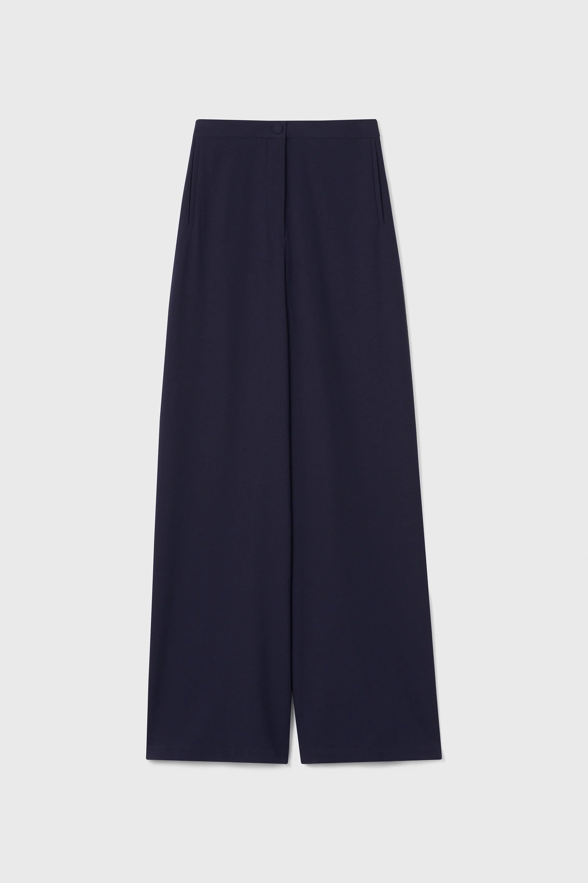 navy pants on a plain background