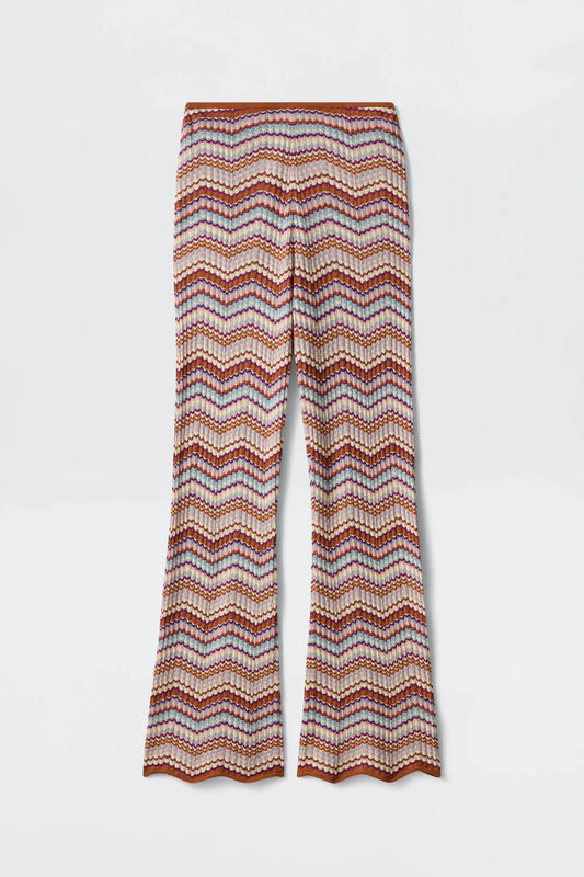 Boni cotton knit trousers