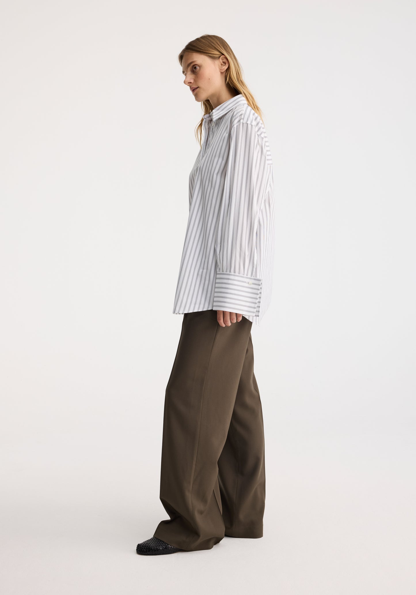 Oversized Stripe Shirt