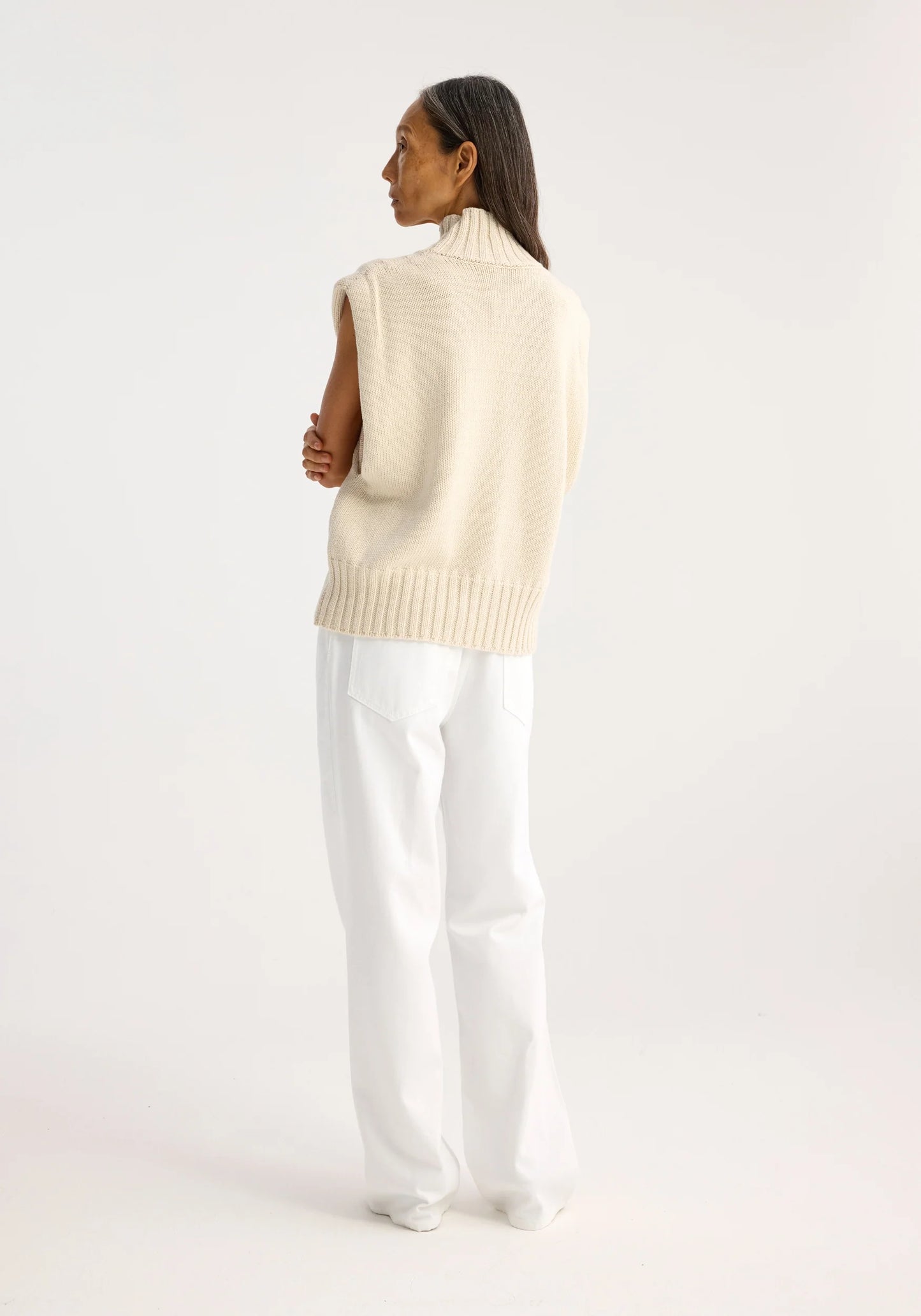 Sleveless Turtleneck