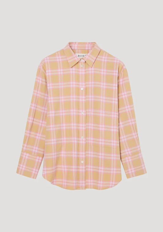 Check Flannel Overshirt