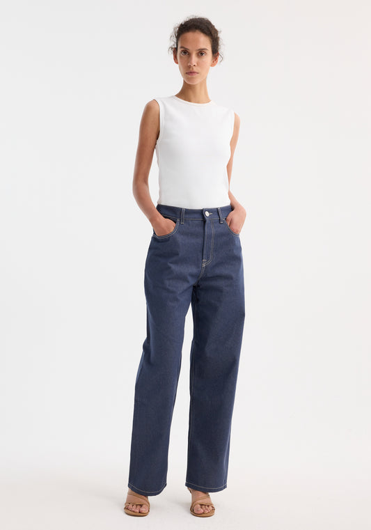 Baggy Fit Raw Denim