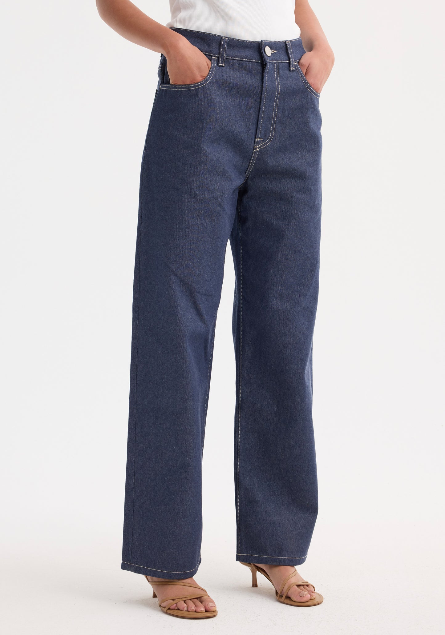 Baggy Fit Raw Denim