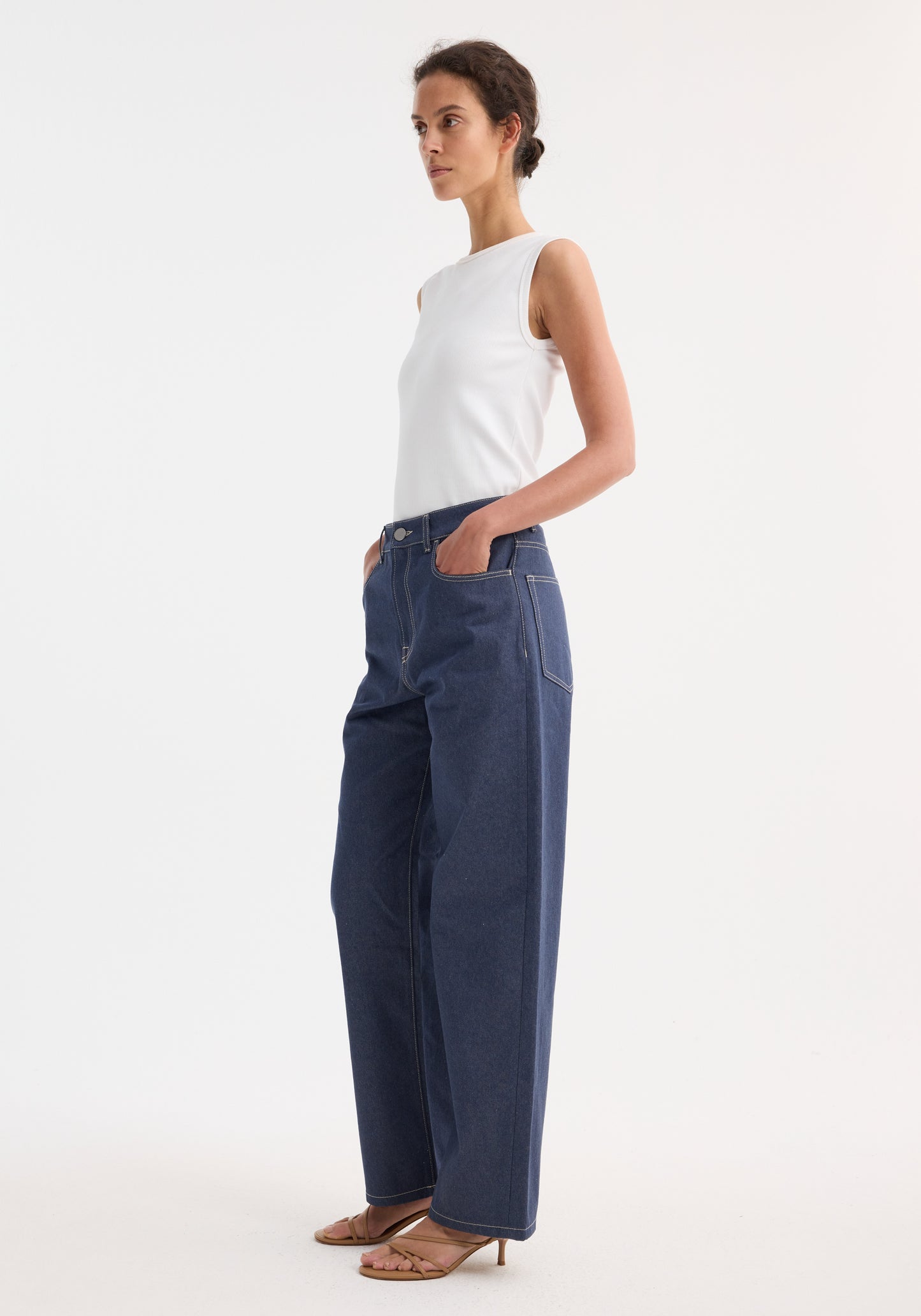 Baggy Fit Raw Denim