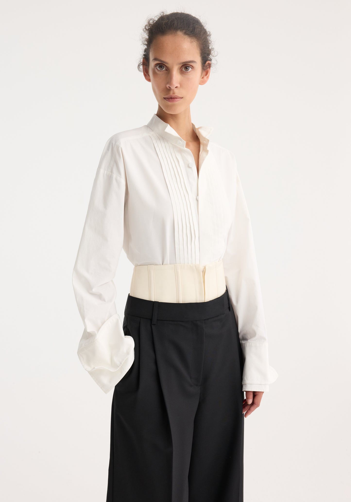 Tuxedo Wired Shaped Shirt