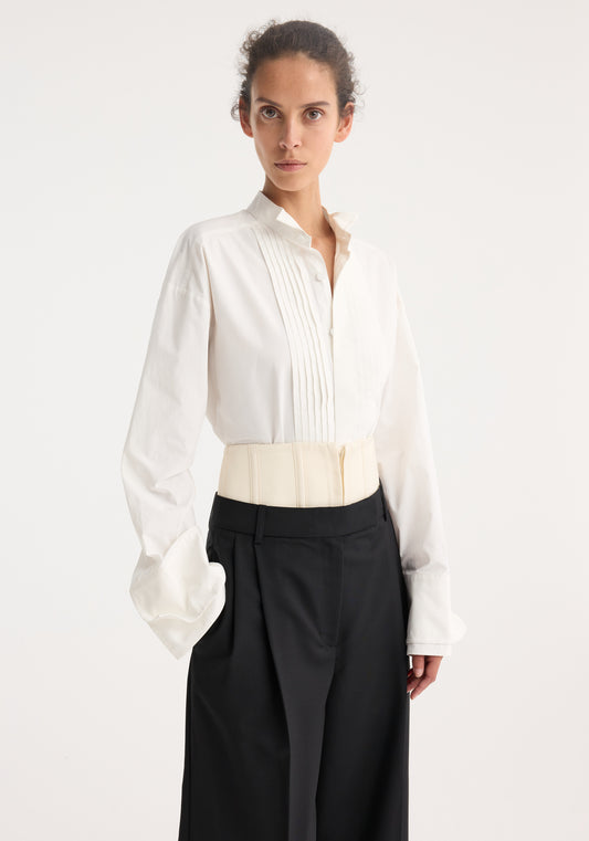 Tuxedo Wired Shaped Shirt