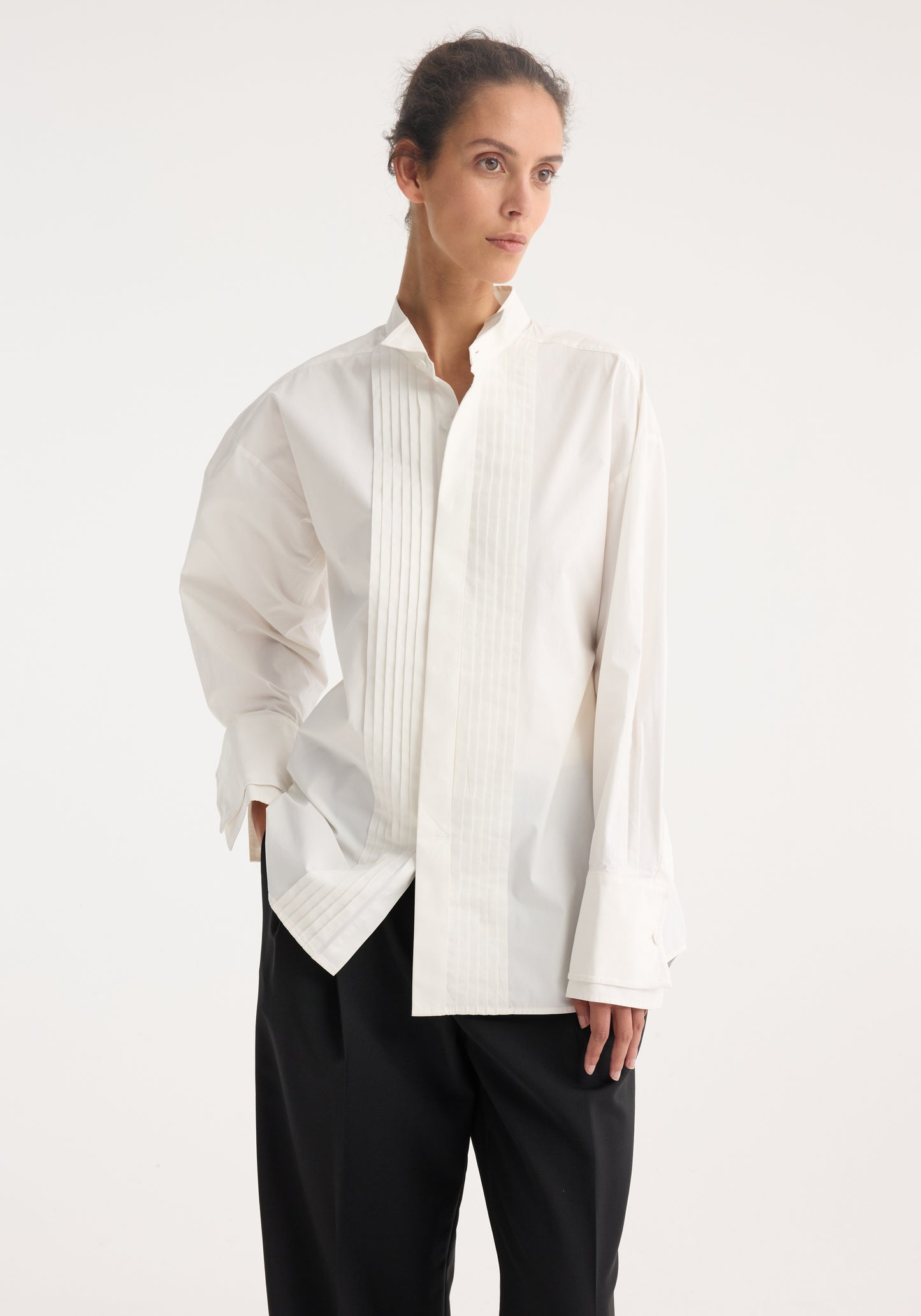 Tuxedo Wired Shaped Shirt