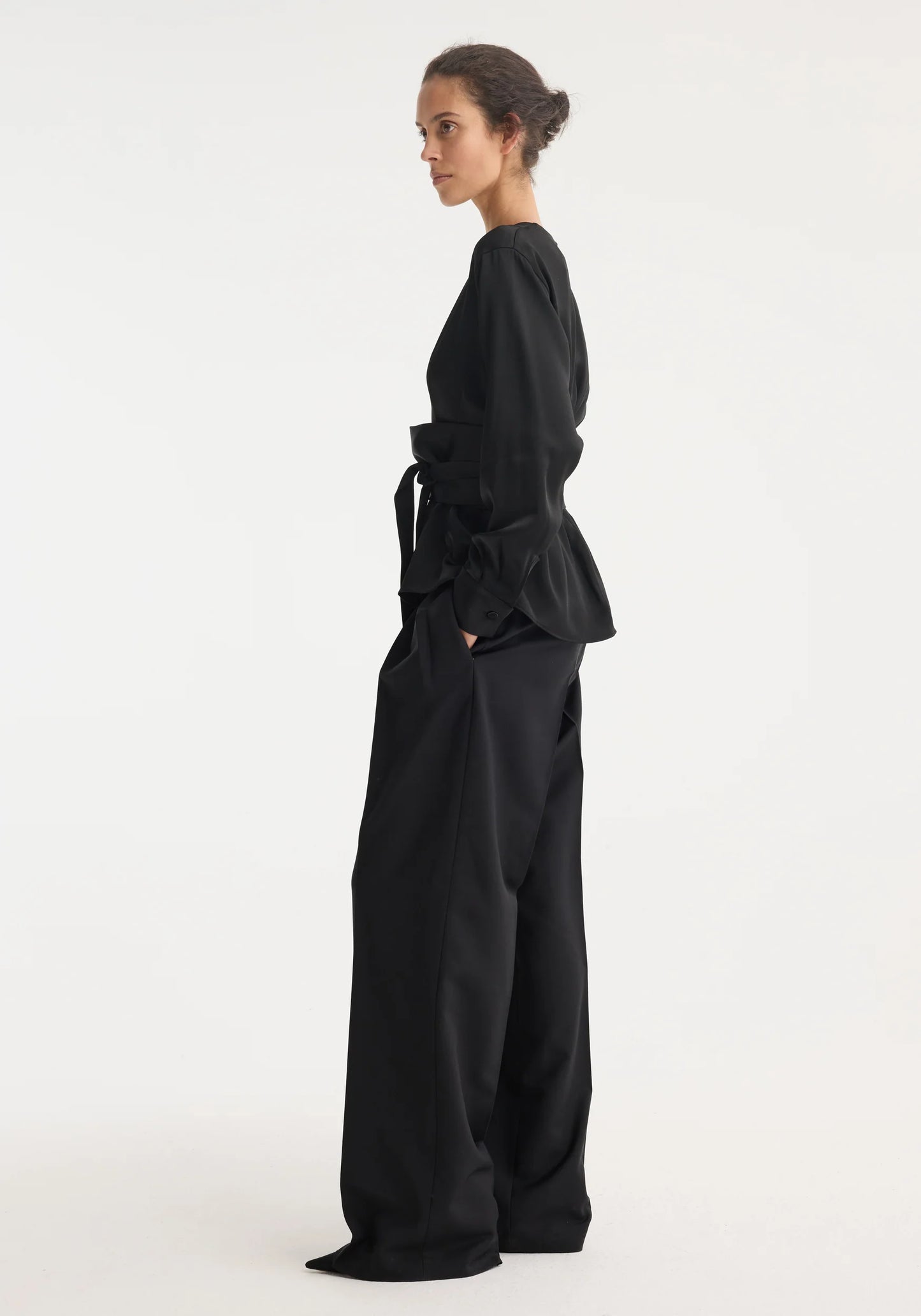 Kimono Satin Top