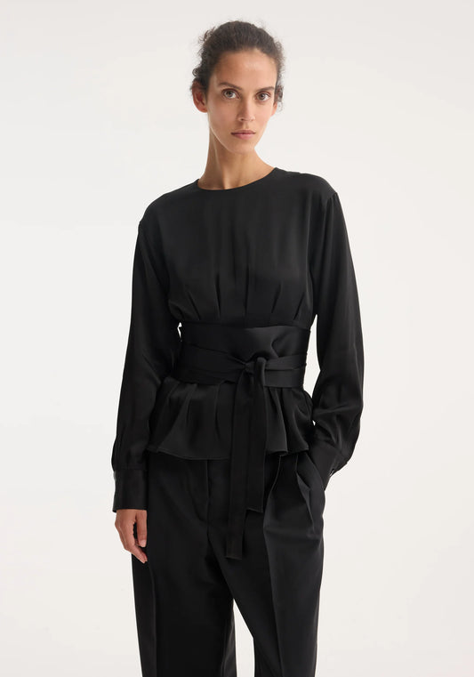 Kimono Satin Top