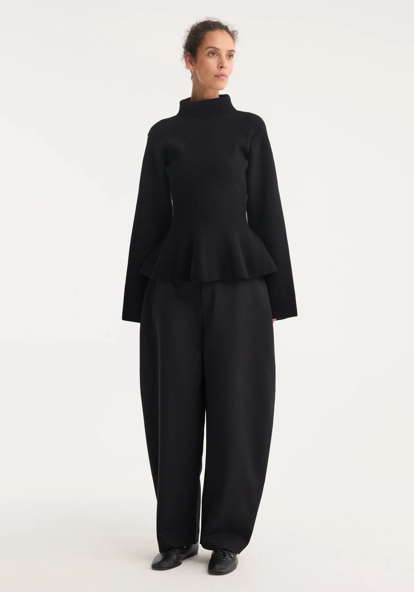 Sculptural Knitted Top