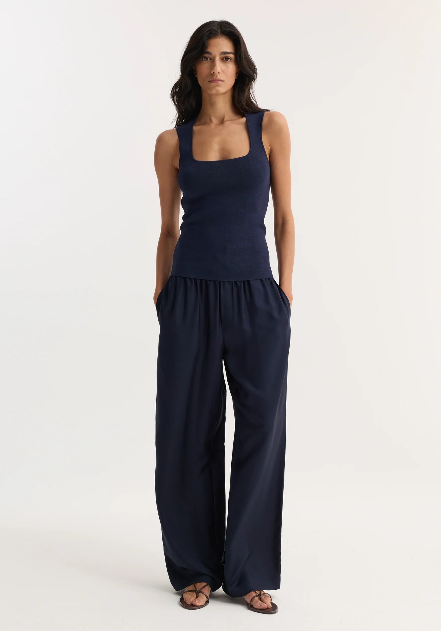 Bustier Shaped Knitted Top