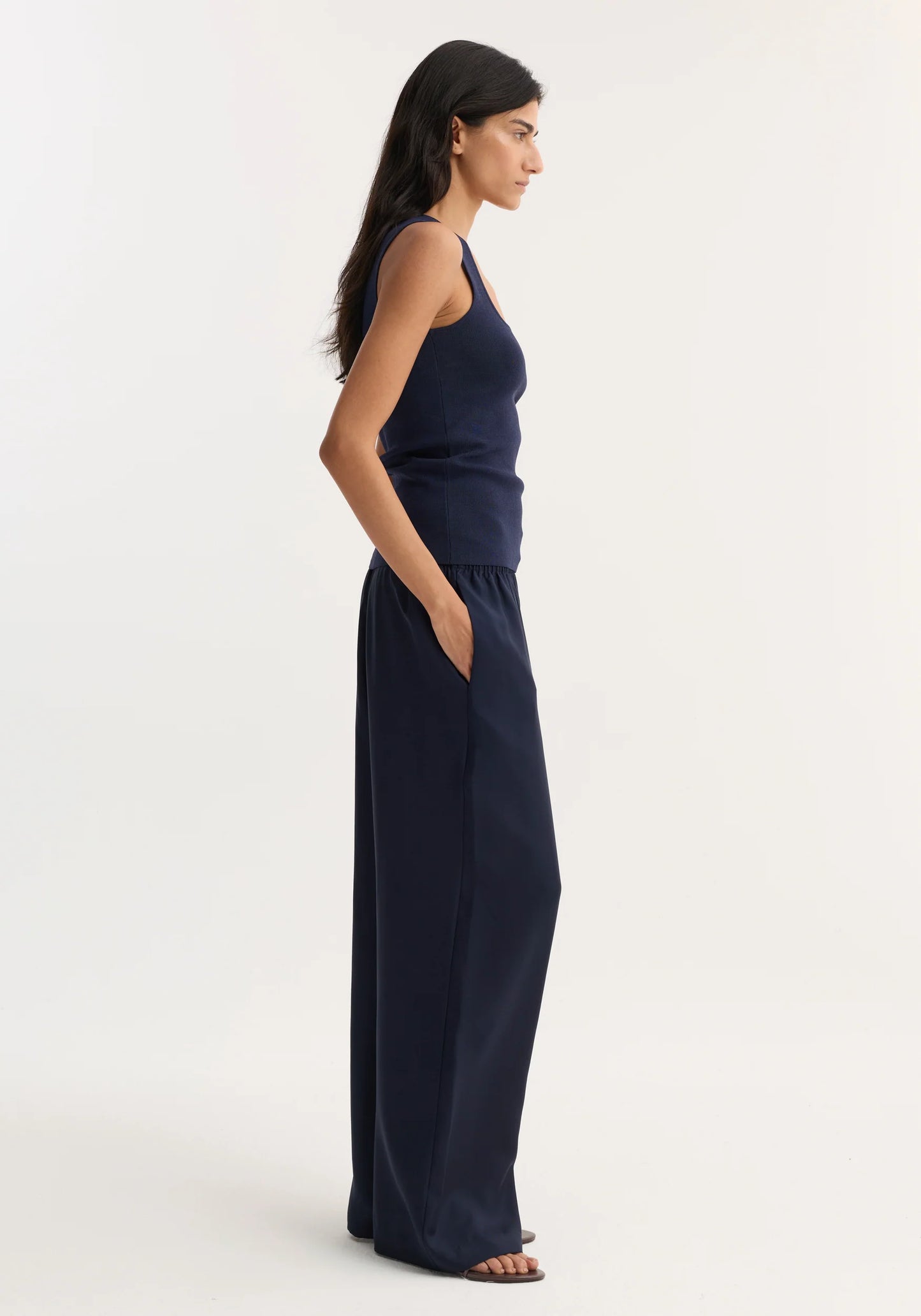 Bustier Shaped Knitted Top