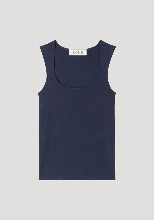 Bustier Shaped Knitted Top